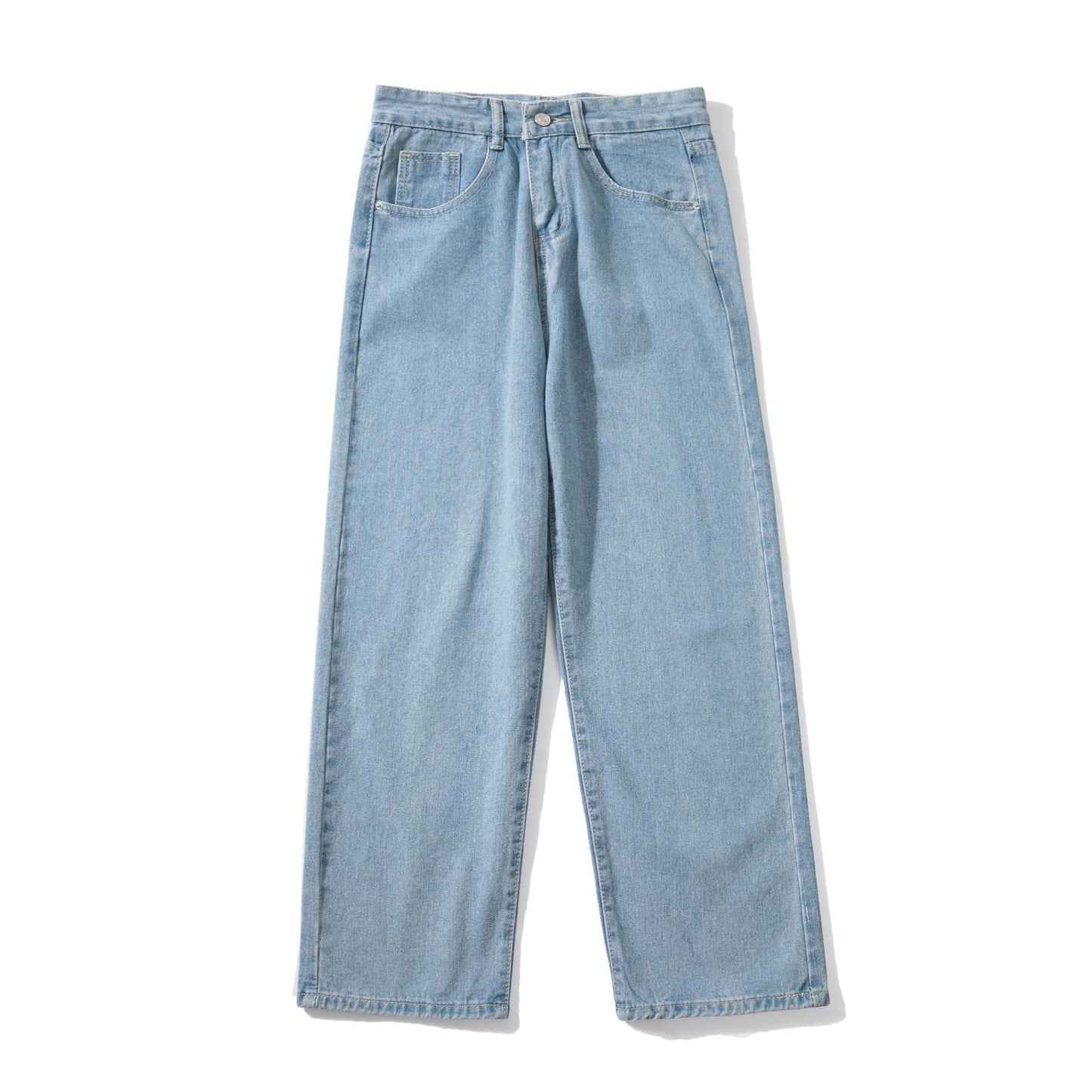 Retro Washed Denim Jeans